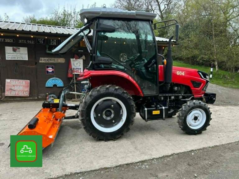 2026 60hp CAPTOK CK604 4X4 COMPACT TRACTOR & 6’ SIDE SHIFT MOWER SEE VID inc VAT