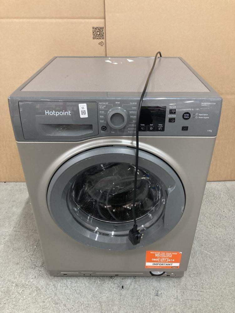 HOTPOINT 11KG EX DISPLAY WASHING MACHINE ORIGINAL RRP £369
