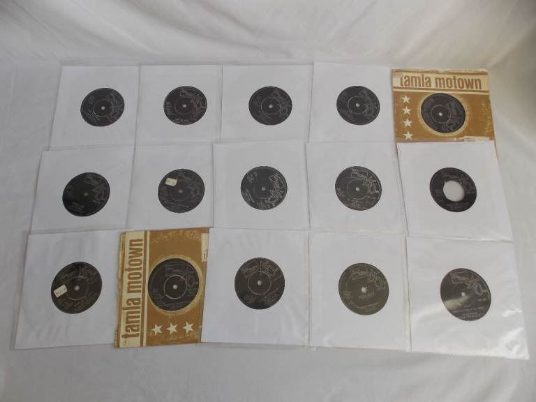 Selection 15x TAMLA MOWTOWN 7” Vinyl Singles Jackson Diana Ross Marvin Gaye