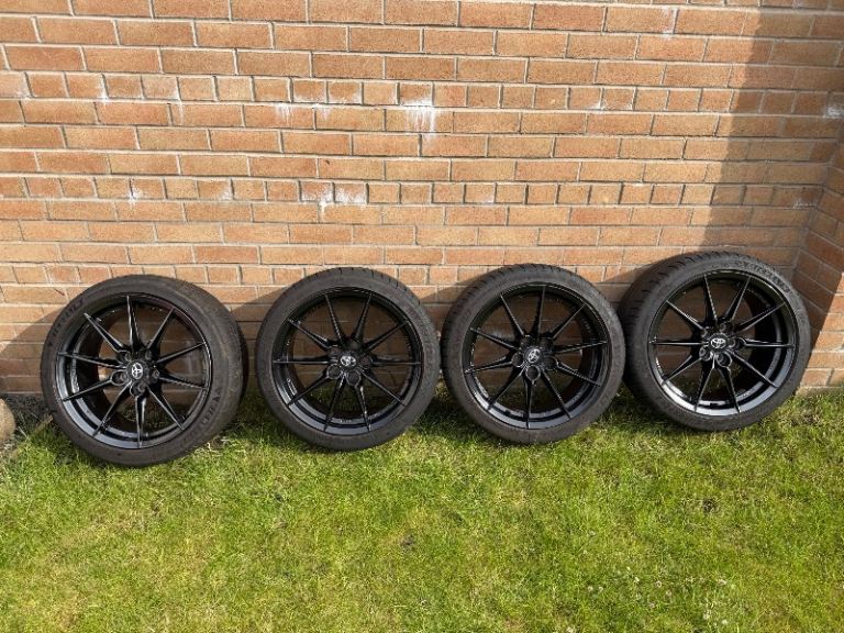 Toyota GR Yaris circuit pack genuine forged BBS wheels with Michelin pilot sport 4S tyres x4