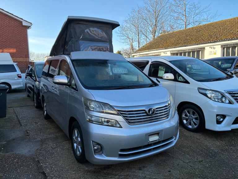 2010 Toyota Vellfire 2.4X Petrol Automatic  2 berth camper low miles air con 