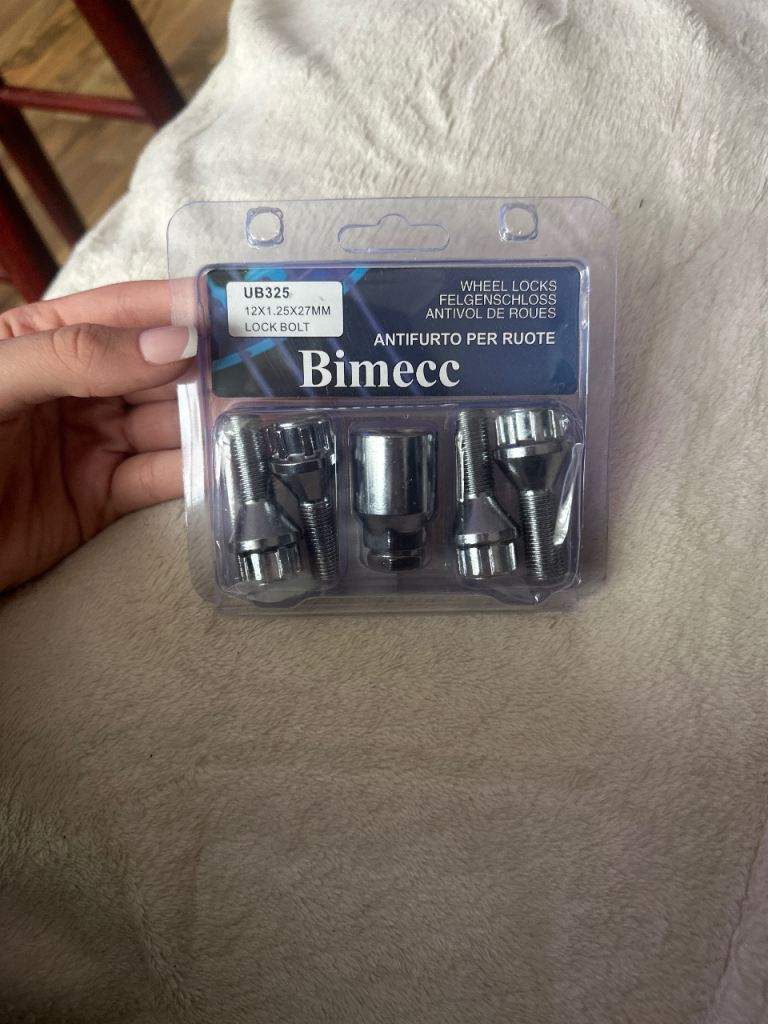 Bimecc Locking Wheel Bolts UB325 12x1.25x27mm 