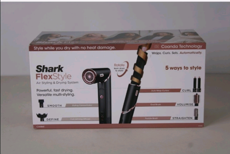 Shark FlexStyle 5 ways to style