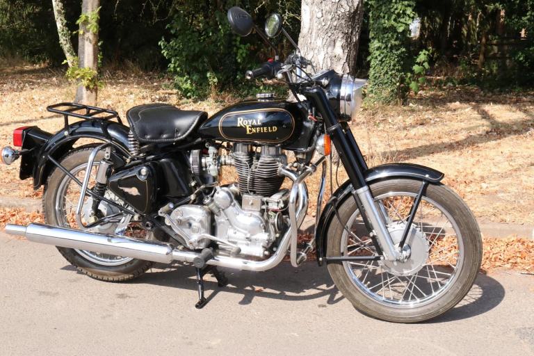 2002 Royal Enfield Bullet 500 ES Electric Start with just 922 miles from new!