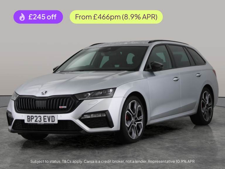 2023 Skoda Octavia Skoda Octavia Estate 2.0 TSI vRS 5dr DSG - SMARTLINK - HEATED SEATS - BLUET Es...