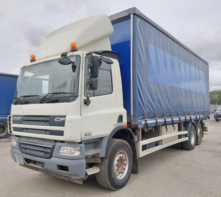 2011 DAF CF 75.310 CURTAINSIDER REAR BARN DOORS 26 TON A/C MOFFETT BRACKETS EEV