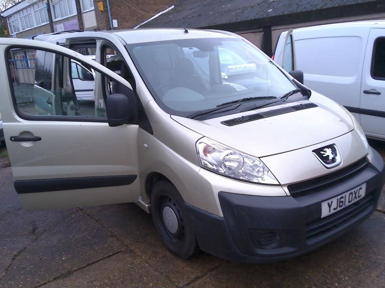 2012 Peugeot Expert Tepee 1.6 HDi L1 Comfort 5dr  3 Seats MPV Diesel Manual