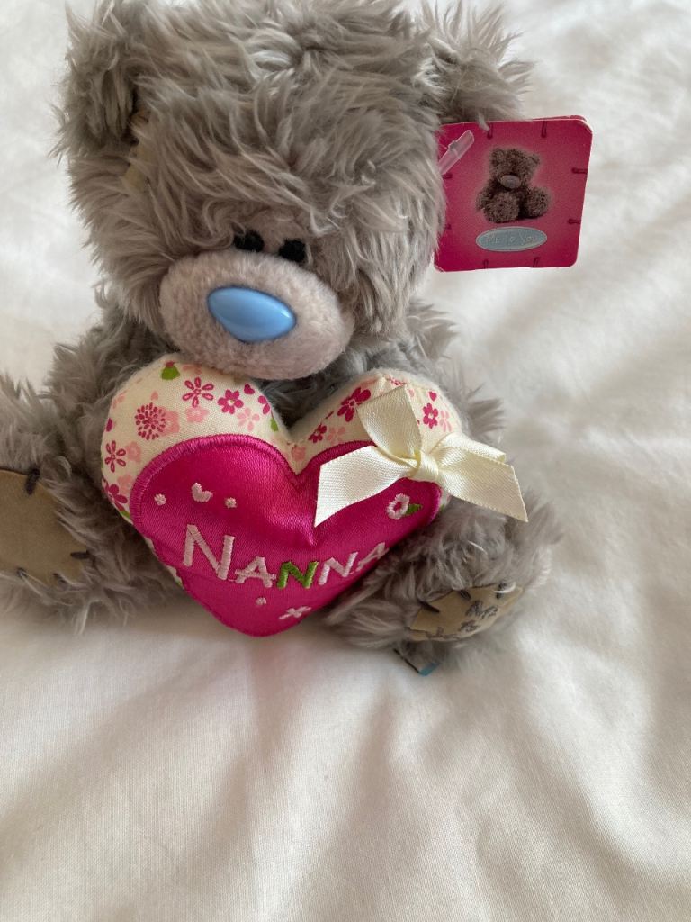 Me to You Tatty Teddy 'Nanna' Bear – As New with Tags