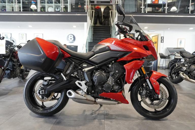 Triumph Tiger Sport 660, Red with just 14177miles Only £5799. 