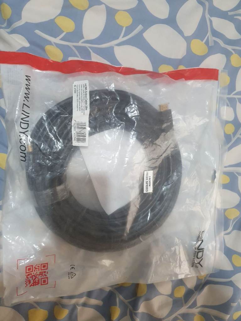 LINDY 25m High Speed Active HDMI Cable