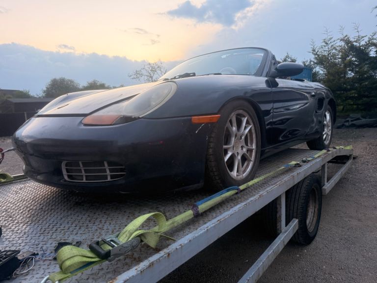 Porsche boxster for breaking 