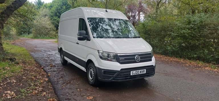 2020 Volkswagen Crafter 2.0 TDI 140PS Trendline High Roof Van a/c l2 h2 mwb finance  PANEL VAN Di...