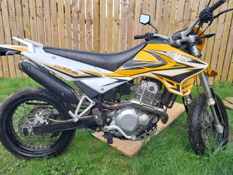 Supermoto 250cc, low miles swap, enduro, adventure bike