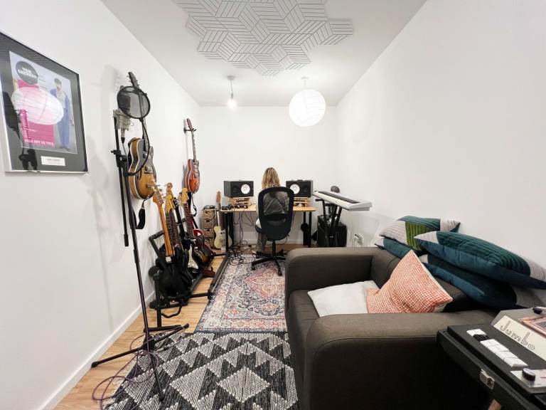 Music Studio |  SoundProofed | Podcast Room In Hackney East London E9