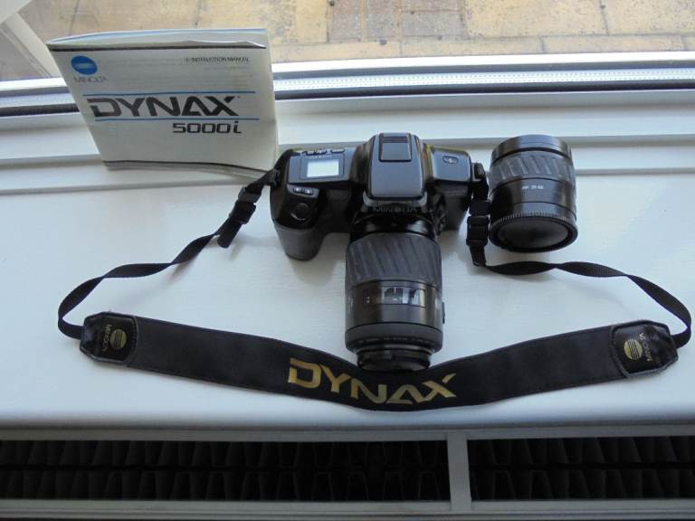 For Sale Minolta Dynax 5000i with 2 lenses