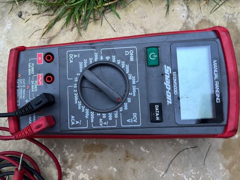 Snap on multimeter 
