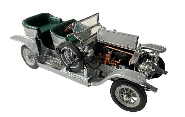 1/24 franklin mint 1907 rolls royce silver ghost
