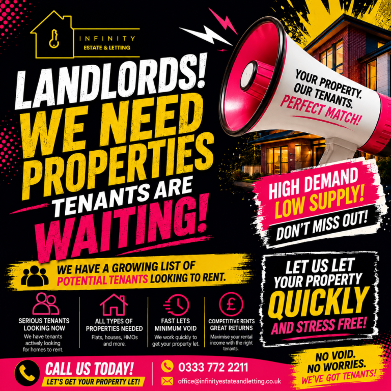 Properties Wanted 