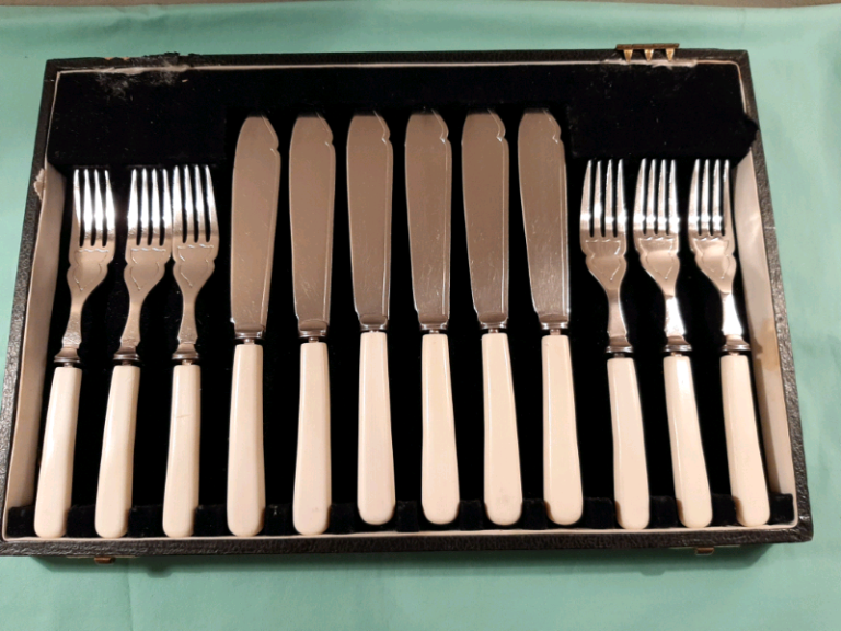 Vintage Fish Knives and Forks EPNS