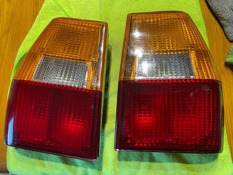 Audi Quattro turbo coupe rear lights