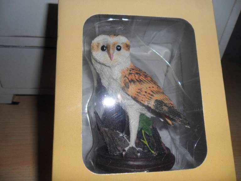 Lovely Barn Owl Figurine – Still Boxed from Ptaki Collection