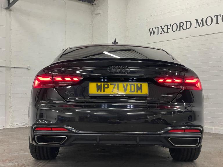 2022 Audi A5 2.0 TDI 40 Black Edition Sportback S Tronic quattro Euro 6 (s/s) 5dr HATCHBACK Diese...