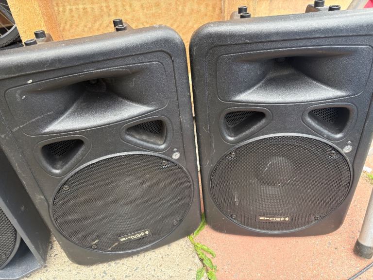 EKHO P12 PA Speakers – Pair, Good Condition