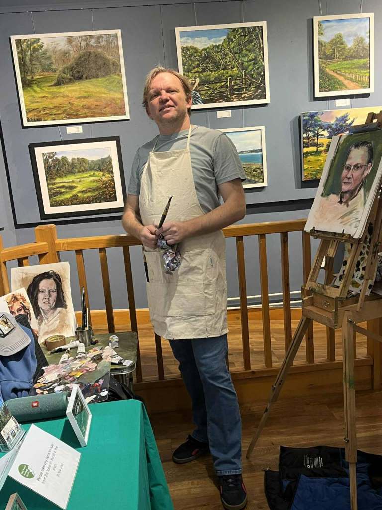 image for 🎨 FREE LIVE PORTRAIT PAINTING — THIS SATURDAY 13/12/25 