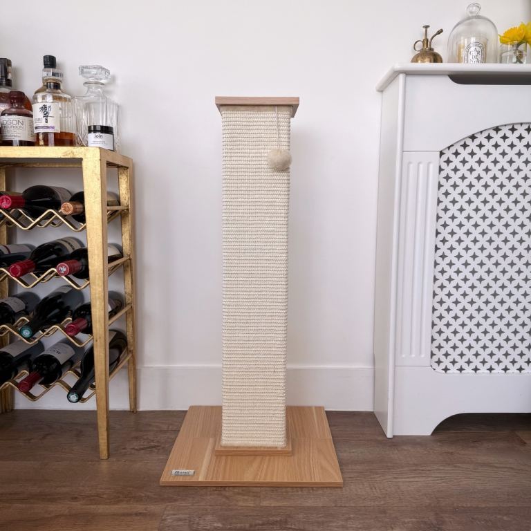 Brand New Cat Scratching Post Pawhut play Climbing Tower Large Sisal + Wood RRP £55