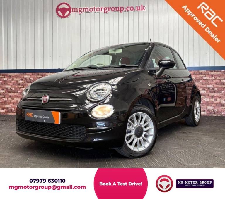 2017 Fiat 500 1.2 ECO Pop Star Hatchback 3dr Petrol Manual Euro 6 (s/s) (69 bhp) Hatchback Petrol...