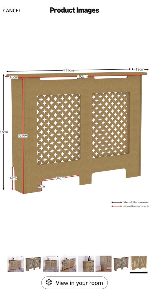 Radiator cover