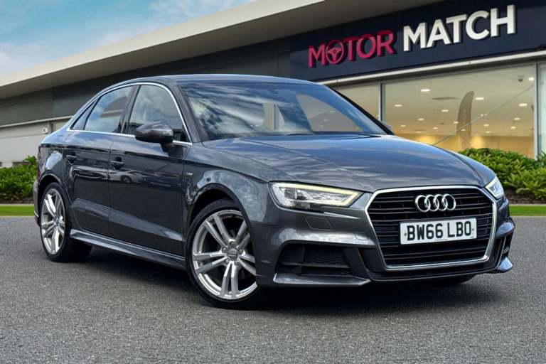2016 Audi A3 1.4 TFSI S Line 4dr SALOON PETROL Manual