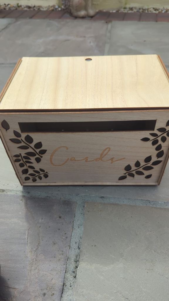 Wedding card box