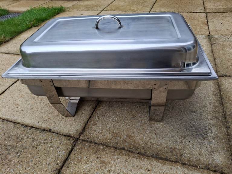 1/1 Full Size Chaffing Set, Stainless Steel