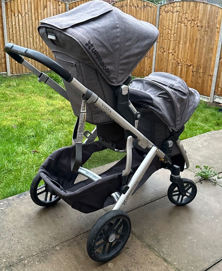 UPPAbaby Vista Pram – Double / Two Seats – Good Condition