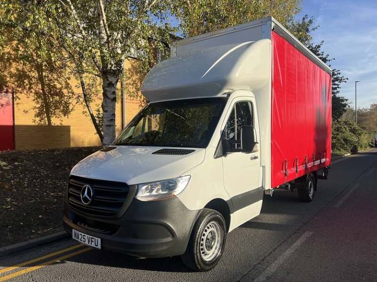 2025 Mercedes-Benz Sprinter 2.0 315 CDI Progressive Curtainside 2dr Diesel G-Tronic RWD L3 Euro 6...