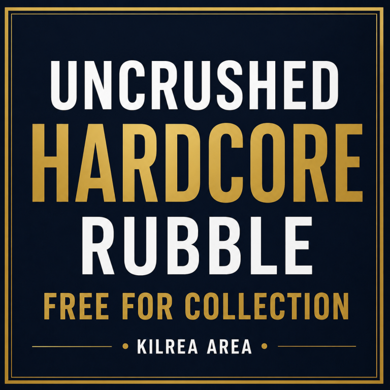 Uncrushed Hardcore Rubble Free For Collection