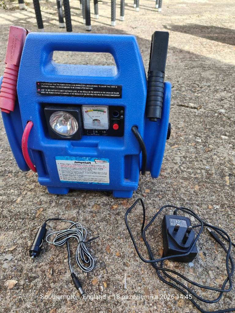 Emergency Jump Start been long in the shed