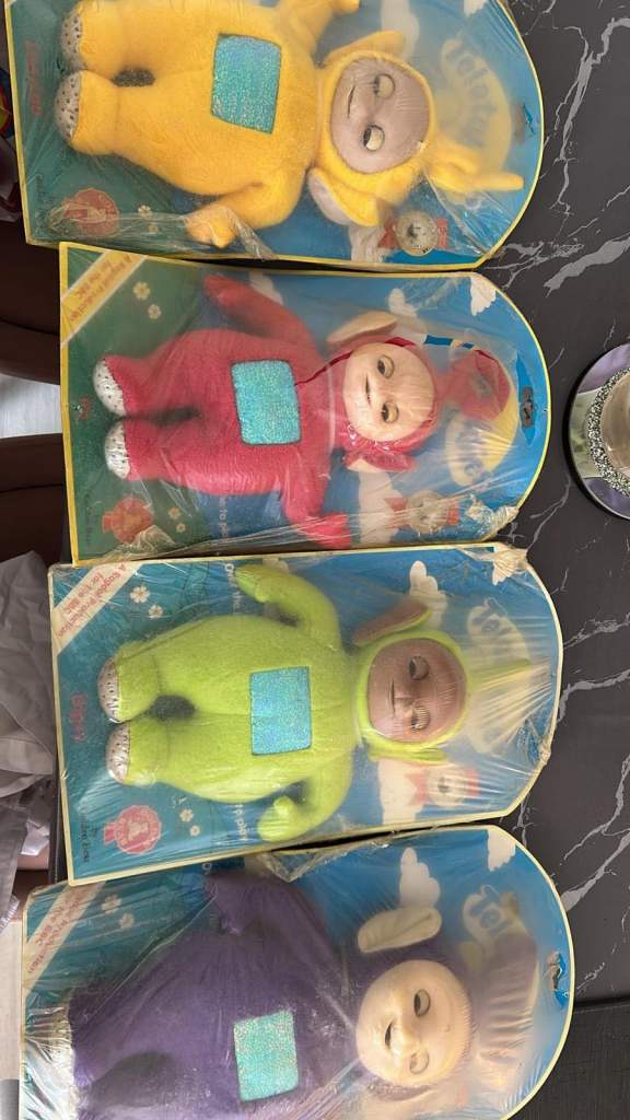 Vintage teletubbies still sealed 