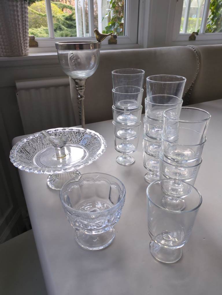 Glassware items