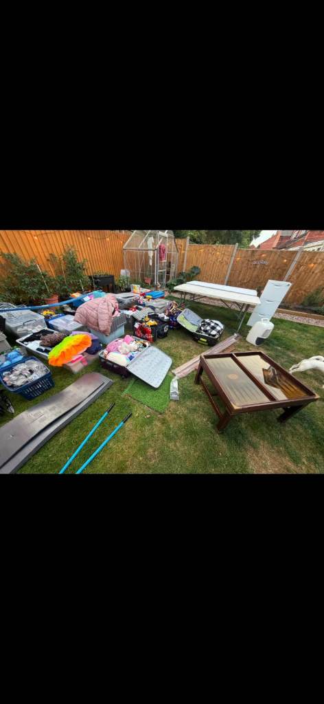 Job lot car boot items
