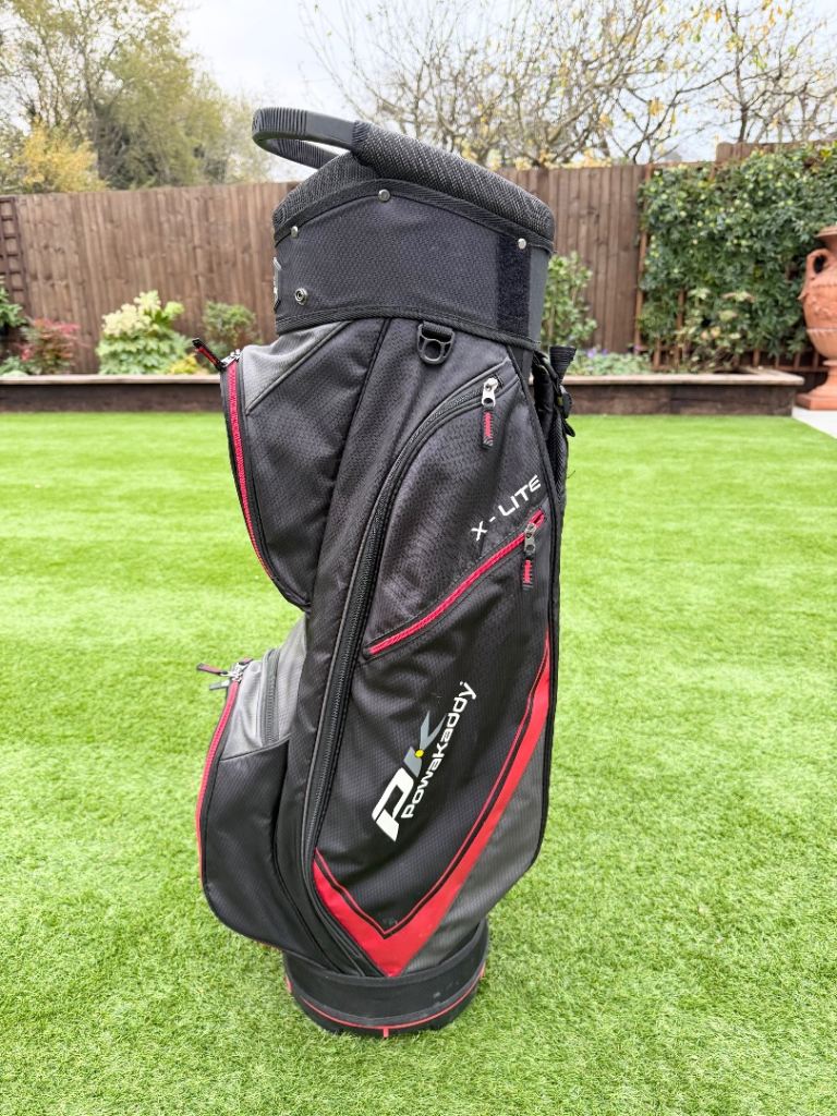 image for Lightweight Powakaddy golf trolley bag