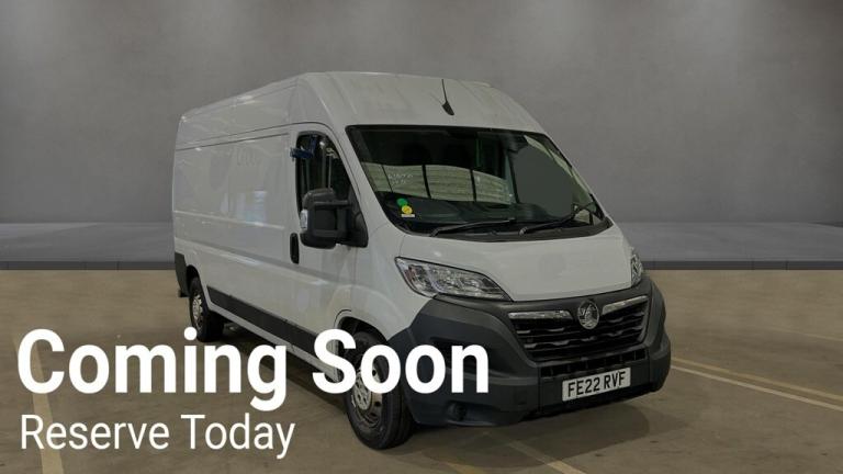 2022 VAUXHALL MOVANO L3 H2 2.2 TURBO D | 3 MONTHS WARRANTY & BREAKDOWN