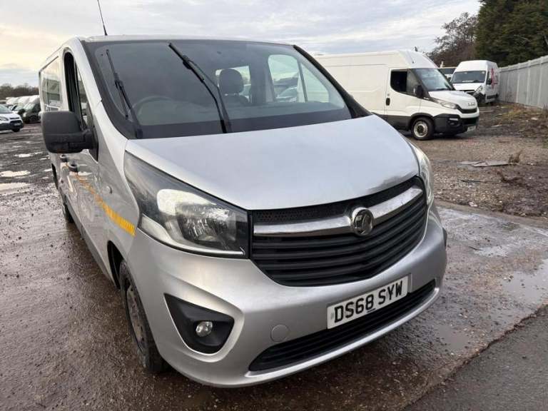 2018 Vauxhall Vivaro 2900 1.6CDTI 120PS Sportive H1 DoubleCab PANEL VAN DIESEL Manual