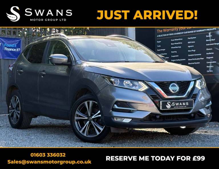2019 Nissan Qashqai 1.5 dCi N-Connecta SUV 5dr Diesel Manual Euro 6 (s/s) (115 ps) SUV Diesel Manual