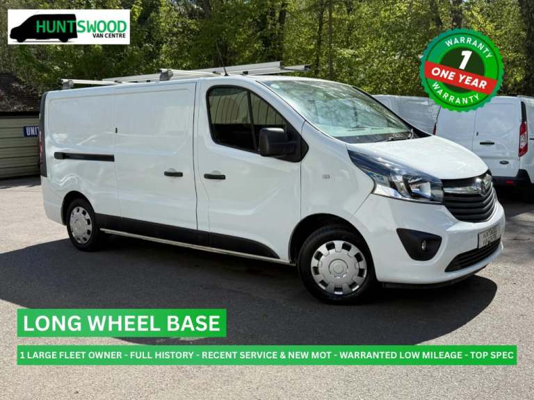 2019 Vauxhall Vivaro L2H1 2900 SPORTIVE CDTI BITURBO S/S Panel Van Diesel Manual