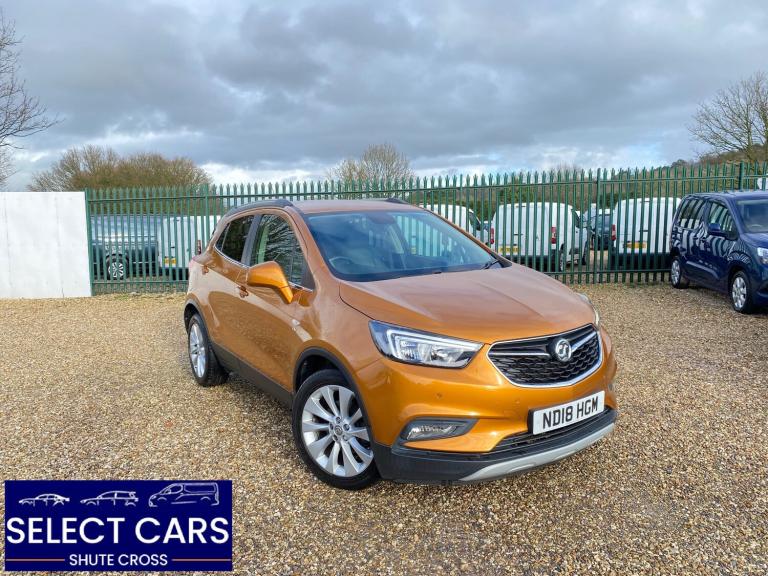 2018 Vauxhall Mokka X 1.4i Turbo Elite Nav SUV 5dr Petrol Auto Euro 6 (140 ps)