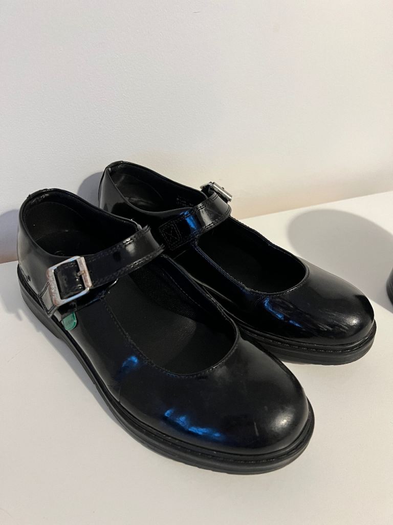 Girls kickers school shoes 