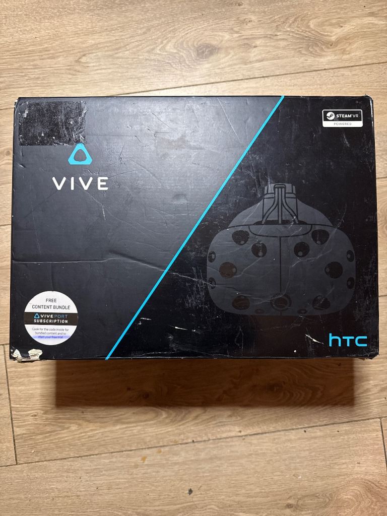 Vive htc steam vr boxed fully working.