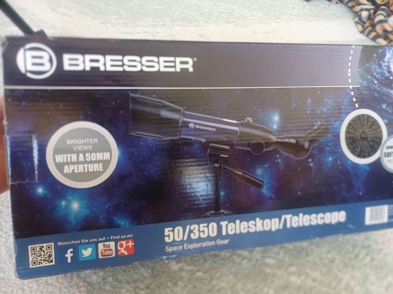 Bresser junior telescope, 50/350 telescope